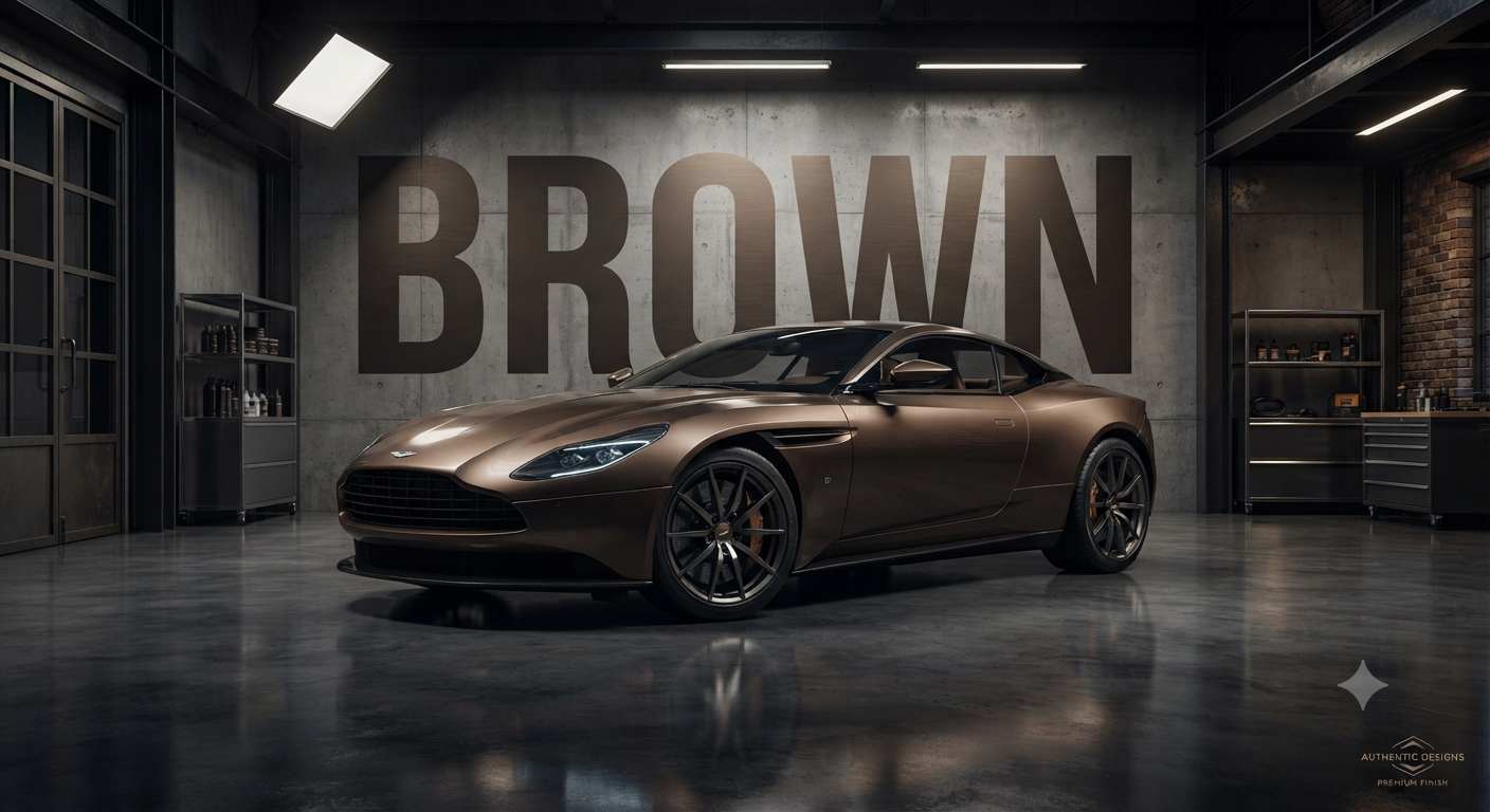 Brown Vinyl Wrap