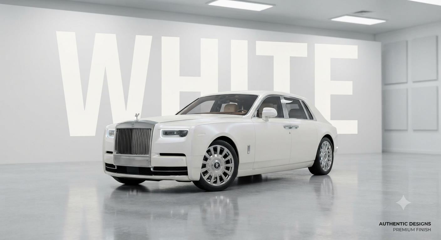 White Vinyl Wrap
