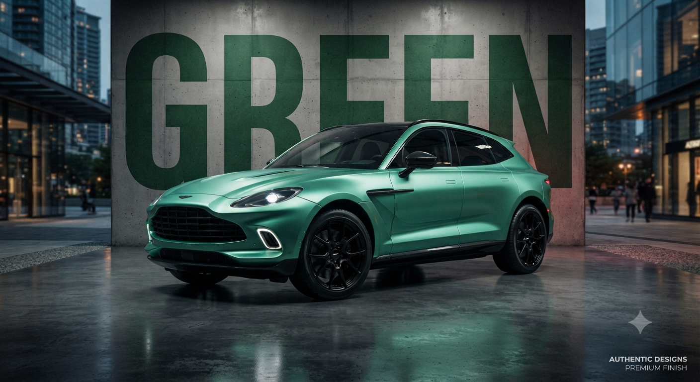 Green Vinyl Wrap