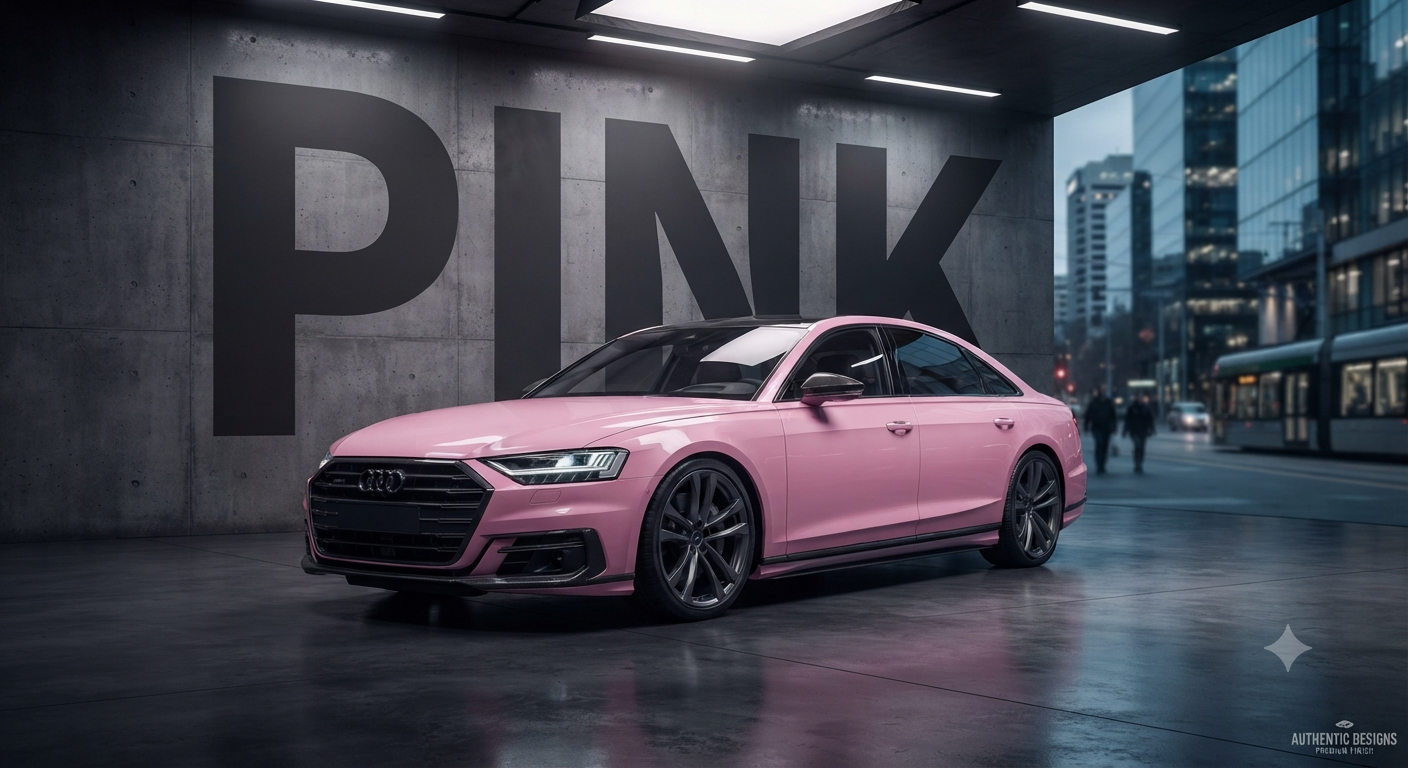 Pink Vinyl Wrap